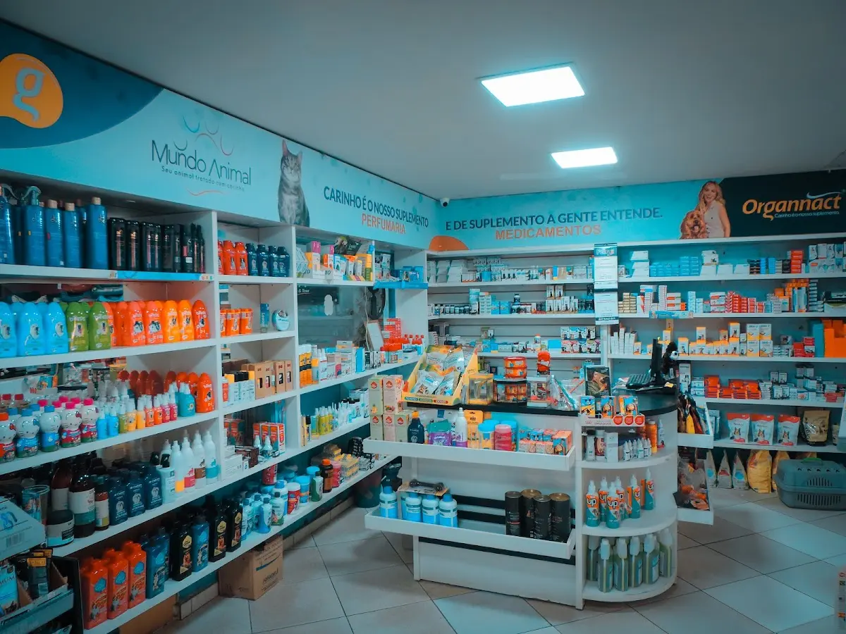 Area de farmacia veterinaria e suplementos da Mundo Animal